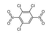 1,3,4-trichloro-2,5-dinitro-benzene Structure