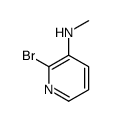 2-bromo-N-methylpyridin-3-amine Structure