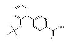 5-(4-METHOXYPHENYL)PICOLINIC ACID Structure