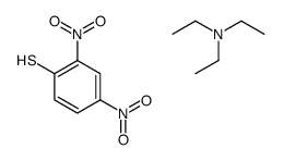 N,N-diethylethanamine,2,4-dinitrobenzenethiol结构式