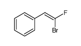 Benzene, [(1Z)-2-bromo-2-fluoroethenyl]结构式