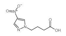 4-(4-Nitro-pyrazol-1-yl)-butyric acid Structure