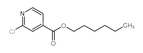 HEXYL 2-CHLOROISONICOTINATE结构式