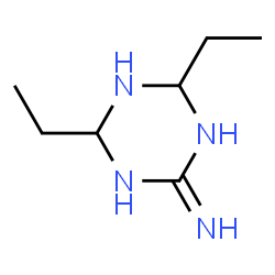 s-Triazine, 2,4-diethylhexahydro-6-imino- (7CI) structure