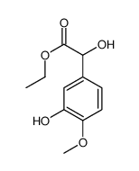 3-羟基-4-甲氧基-扁桃酸乙酯结构式