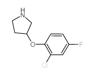 3-(2-Chloro-4-fluorophenoxy)pyrrolidine picture