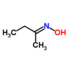 2-BUTANONE OXIME Structure