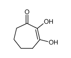 2,3-dihydroxy-cyclohept-2-enone Structure