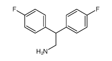 2,2-双(4-氟苯基)乙胺结构式