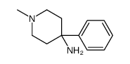 1-methyl-4-phenylpiperidin-4-amine Structure