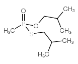 O,S-DIISOBUTYL METHYLPHOSPHONOTHIOATE Structure