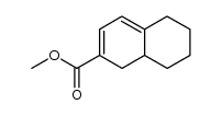 methyl 1,5,6,7,8,8a-hexahydronaphthalene-2-carboxylate Structure