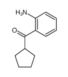 (2-aminophenyl)-cyclopentyl methanone结构式