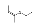 2-Butene, 2-(ethylthio)-, (Z)- picture