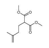 dimethyl 2-(3-methylbut-3-enyl)propanedioate Structure