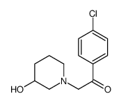 1-(4-氯苯基)-2-(3-羟基-1-哌啶基)乙酮图片