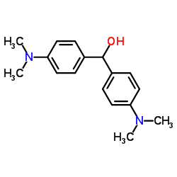 4,4'-双(二甲氨基)二苯基甲醇结构式