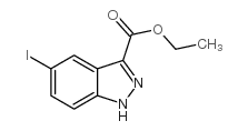 ethyl 5-iodo-1h-indazole-3-carboxylate structure