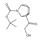 (1R,6R)-2-(2-hydroxyacetyl)-9-Azabicyclo[4.2.1]non-2-ene-9-carboxylicacid, 1,1-dimethylethyl ester Structure