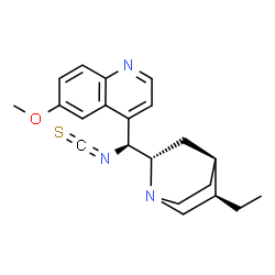 (8α,9S)-10,11-dihydro-9-isocyano-6'-Methoxy-Cinchonan Structure