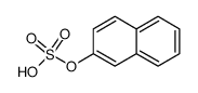 2-Naphthyl sulfate structure