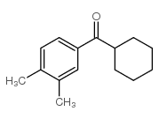 CYCLOHEXYL 3,4-DIMETHYLPHENYL KETONE图片