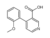 4-(2-methoxyphenyl)pyridine-3-carboxylic acid结构式