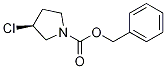 (S)-3-Chloro-pyrrolidine-1-carboxylic acid benzyl ester Structure