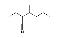 2-ethyl-3-methyl-hexanenitrile Structure