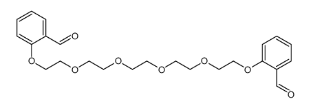 2-[2-[2-[2-[2-[2-(2-formylphenoxy)ethoxy]ethoxy]ethoxy]ethoxy]ethoxy]benzaldehyde结构式