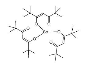 tris(2,2,6,6-tetramethyl-3,5-heptanedionato)scandium(iii) picture