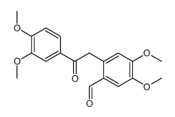 2-[2-(3,4-dimethoxyphenyl)-2-oxoethyl]-4,5-dimethoxybenzaldehyde Structure