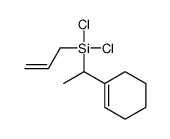 ALLYL[(2-CYCLOHEXENYL-2-ETHYL)]-DICHLOROSILANE Structure