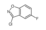 3-氯-5-氟苯并[d]异恶唑结构式