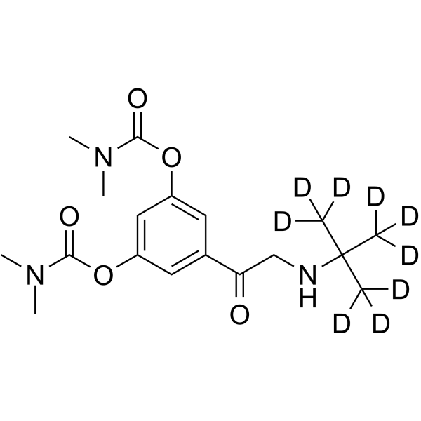 1-Keto Bambuterol-d9结构式