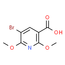 5-Bromo-2,6-dimethoxypyridine-3-carboxylic acid picture