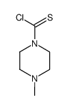 4-methyl-piperazine-1-carbothioyl chloride结构式