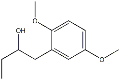 1-(2,5-dimethoxyphenyl)butan-2-ol结构式