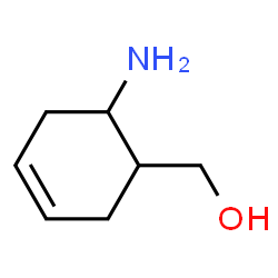 3-Cyclohexene-1-methanol,6-amino-(9CI) structure