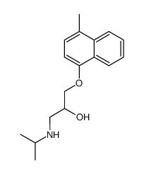 4-Methylpropranolol Structure