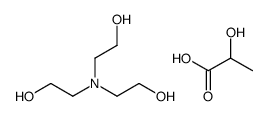 2-[bis(2-hydroxyethyl)amino]ethanol,2-hydroxypropanoic acid Structure