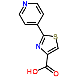 2-pyridin-4-yl-1,3-thiazole-4-carboxylic acid Structure