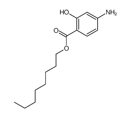 octyl 4-amino-2-hydroxybenzoate结构式