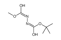 1,2-Hydrazinedicarboxylicacid,1,1-dimethylethylmethylester(9CI) Structure