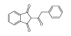 2-phenylacetyl-indan-1,3-dione Structure