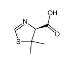 (S)-5,5-dimethyl-4,5-dihydro-thiazole-4-carboxylic acid Structure