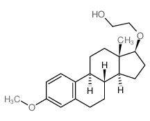 Ethanol,2-[[(17b)-3-methoxyestra-1,3,5(10)-trien-17-yl]oxy]-(9CI) structure