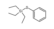 triethyl(phenylthio)silane结构式