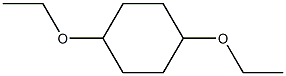 1β,4α-Diethoxycyclohexane结构式