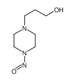 1-Piperazinepropanol,4-nitroso-(8CI,9CI) Structure